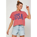 USA Vintage Tee White