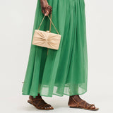 Serenity Evening Bag: Natural