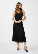 Lace Slip Maxi Skirt