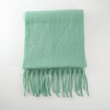 Soft Mohair Feel Scarf - Cozy Winter Wrap_CWASC0323: ROYALBLUE / (OS) 1
