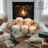 Snowman & Snowflake 12oz Icon Candle
