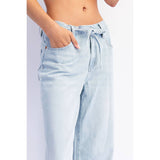Baggy linen jeans