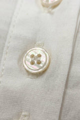 Stretch Cotton Side Ruching Shirt