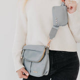 Tilly Crossbody Bag: Gray