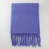 Soft Mohair Feel Scarf - Cozy Winter Wrap_CWASC0323: ROYALBLUE / (OS) 1