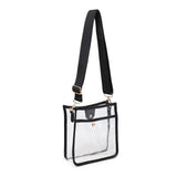 Beckham - Clear Crossbody: Black