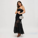 Allison Evening Bag: Black
