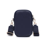 Celeste Woven Multi Compartment Crossbody: Oatmilk