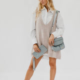 Tilly Crossbody Bag: Gray