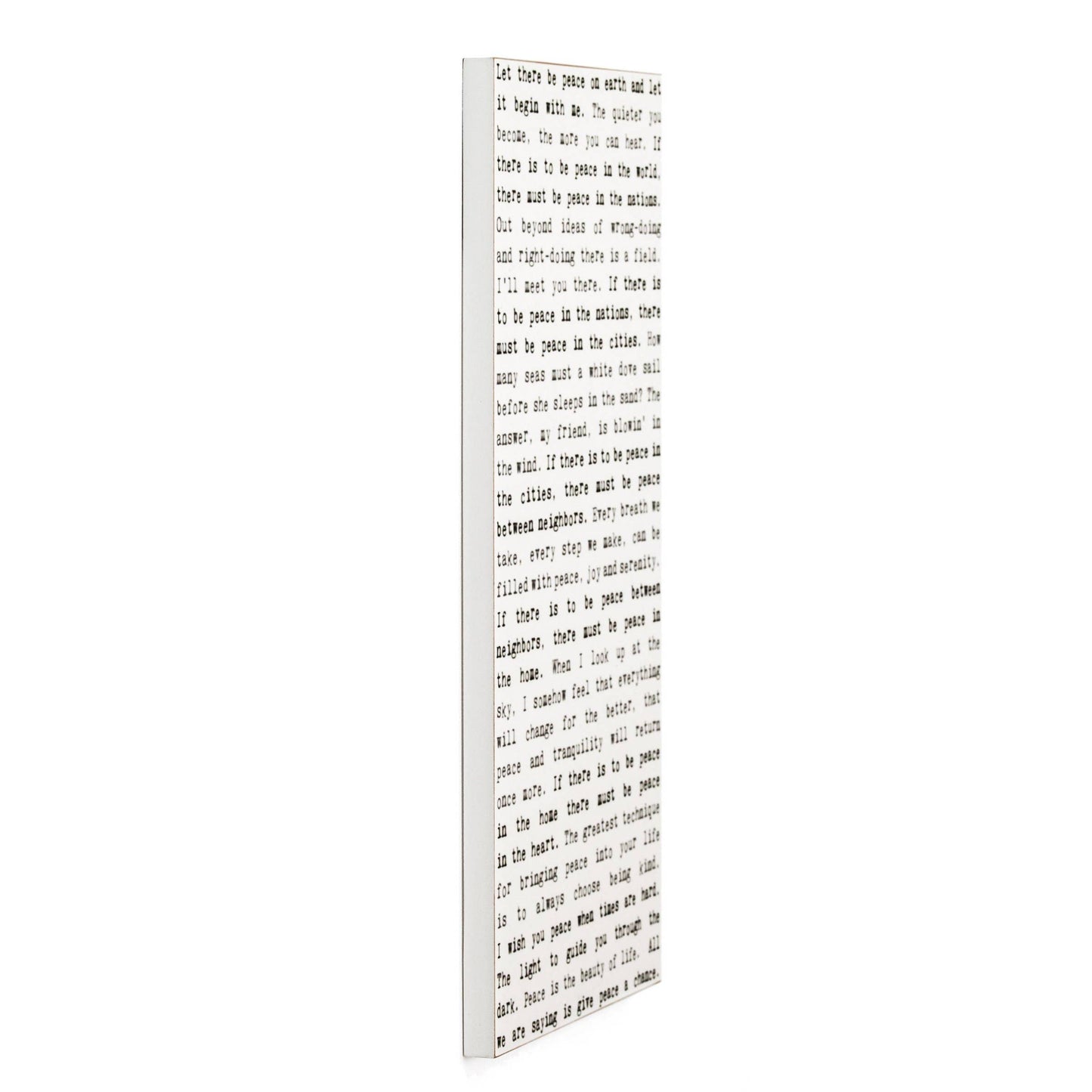 Friendship - Typewriter Sign