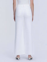 High Rise Optic White Pant