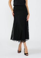 Lace Slip Maxi Skirt