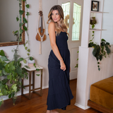 Navy 100% Cotton Dress