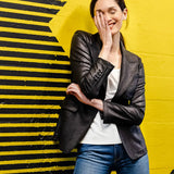 Liquid Leather ™ Signature Pocket Blazer