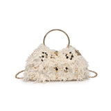Charlotte Evening Bag: Champagne