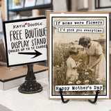 Happy Mothers Day Cards & Display Stand | Mothers Day Gifts: Yes