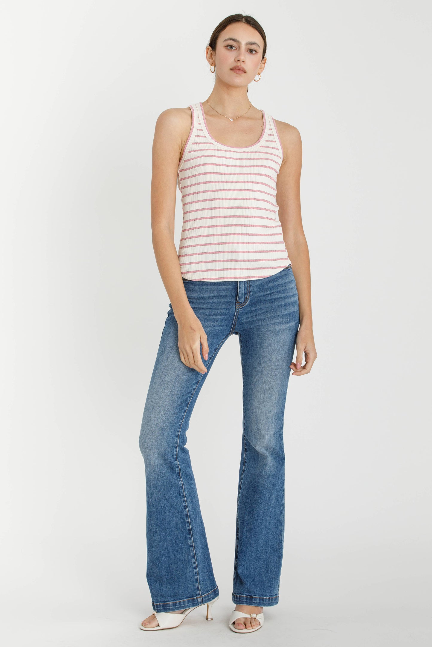 Striped rib tank