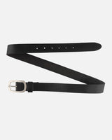 LT. BROWN Classic Leather Belt with Antique Buckle