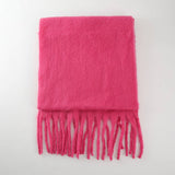Soft Mohair Feel Scarf - Cozy Winter Wrap_CWASC0323: LIGHTPURPLE / (OS) 1