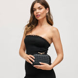 Allison Evening Bag: Black
