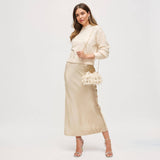 Charlotte Evening Bag: Champagne
