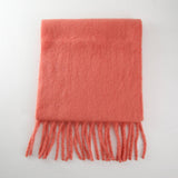 Soft Mohair Feel Scarf - Cozy Winter Wrap_CWASC0323: Yellow / (OS) 1