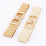 Metal Buckle Elastic Belt: KH