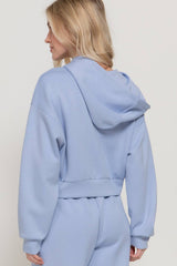 Long Sleeve Soft Modal Scuba Hoodie Jacket