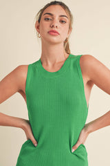 Soft Pink Tank Sweater