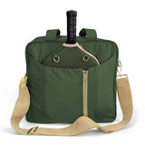 Pickleball Bag 3-in-1 Tote, Crossbody, Backpack : Black