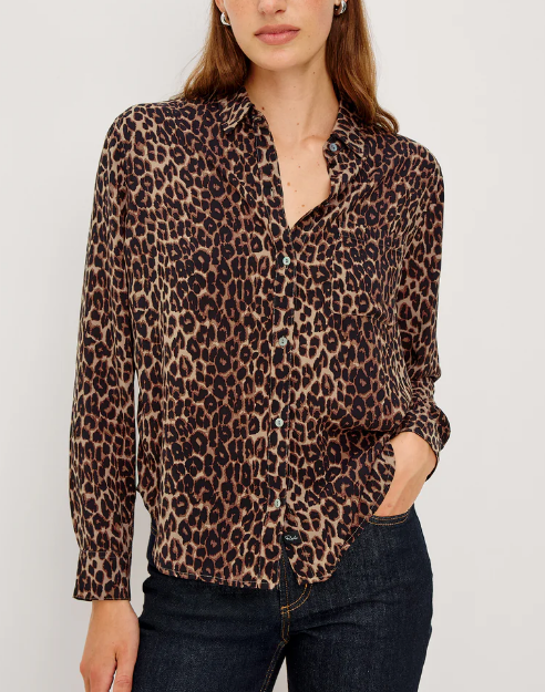 Animal Print Blouse