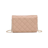Winona Quilted Multi-Compartment Crossbody: Oatmilk