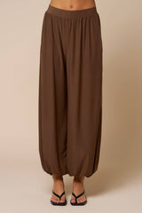 Relax Fit Balloon Pants : OLIVE / L