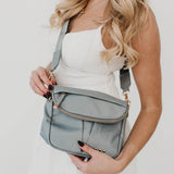 Tilly Crossbody Bag: Gray
