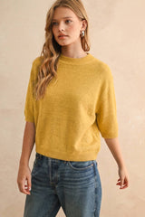 Bannana Short Sleeve Sweater
