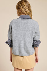 Short Sleeve Button Down Cardigan Mocha