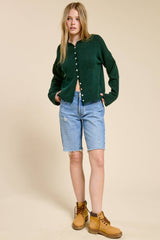 Essential Button Down Cardigan