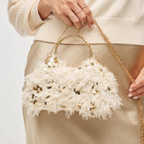 Charlotte Evening Bag: Champagne