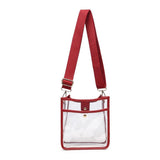 Beckham - Clear Crossbody: Black