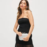 Allison Evening Bag: Black