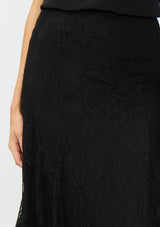 Lace Slip Maxi Skirt
