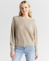 Coastal Crewneck Sweater: Oatmeal