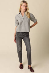 Plaid Blouse