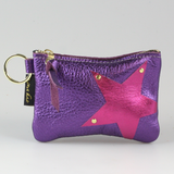 The NEW SIDE STAR Applique Kara: Metallics: Pewter w/Platinum Star / Ring