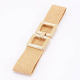 Metal Buckle Elastic Belt: KH