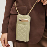 Brianna 2.0 Cell Phone Crossbody: Red
