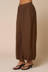 Relax Fit Balloon Pants : OLIVE / L