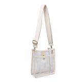 Beckham - Clear Crossbody: Black