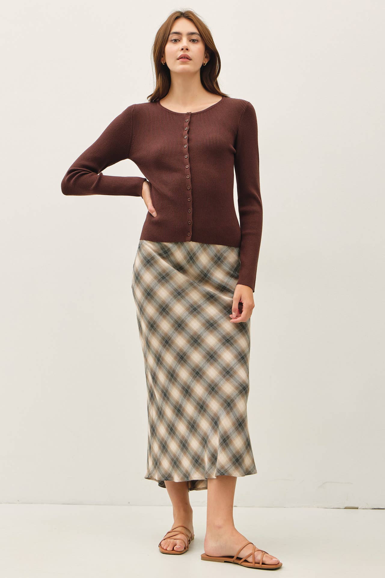 Ribbed Cardigan