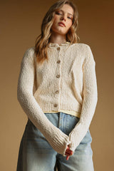 Beige Light Knit cardigan
